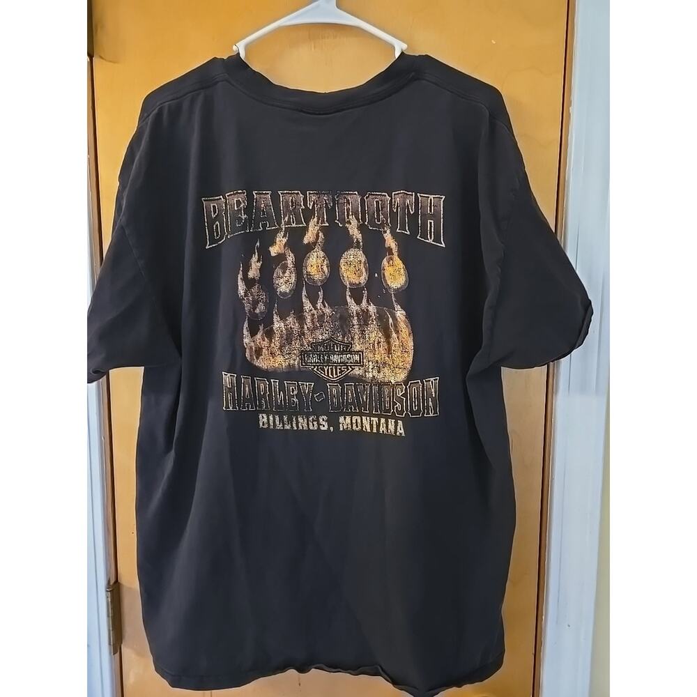 Harley Davidson T-shirt Beartooth billings montana size Large